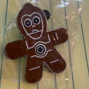 Disney Gingerbread C-3PO Enamel Pin